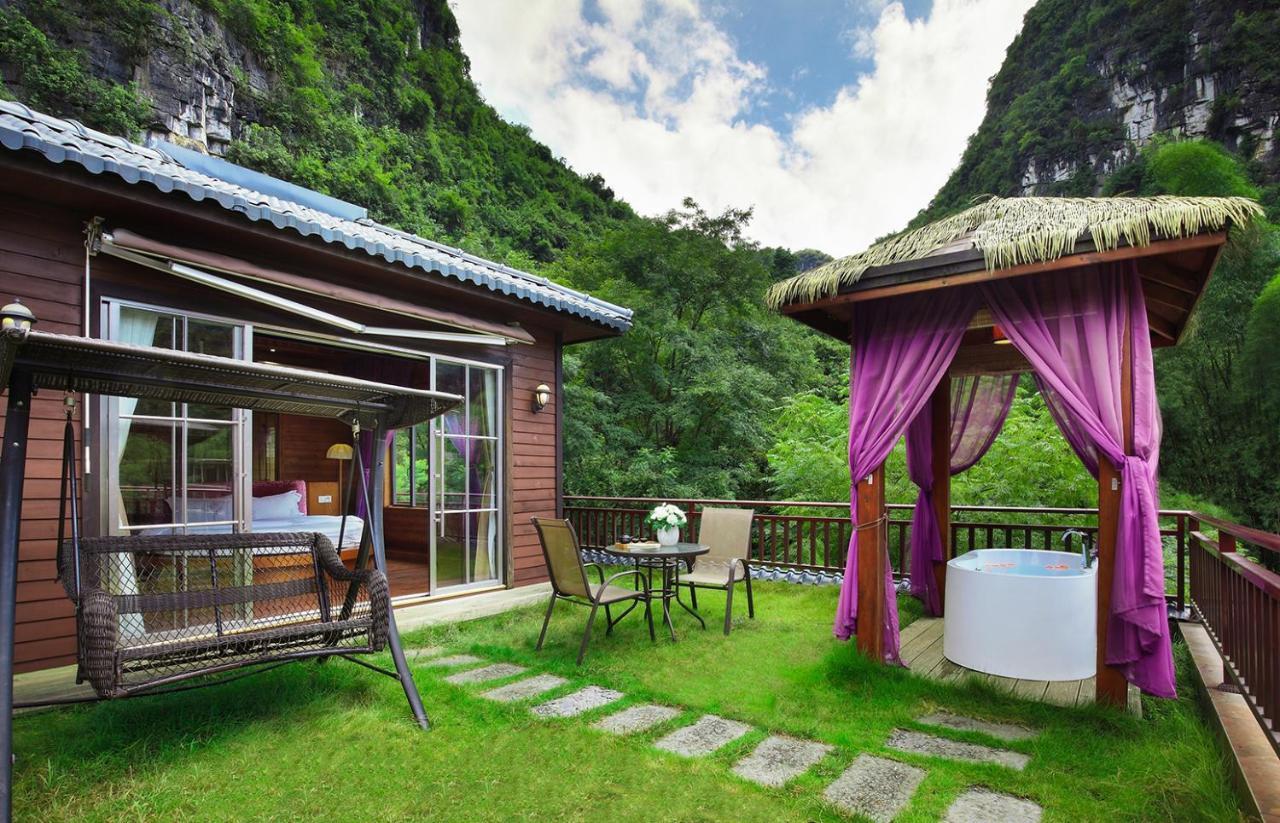 Blue Sky Hotel Yangshuo Esterno foto