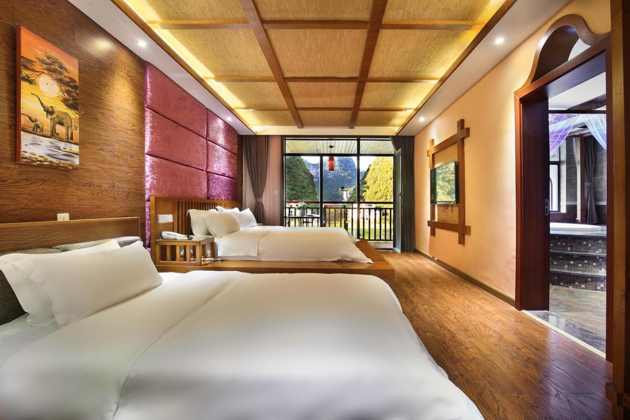 Blue Sky Hotel Yangshuo Esterno foto