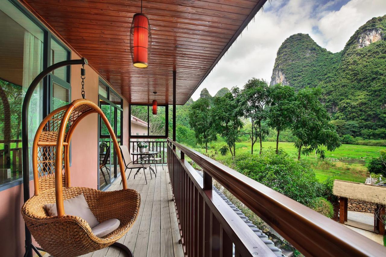 Blue Sky Hotel Yangshuo Esterno foto