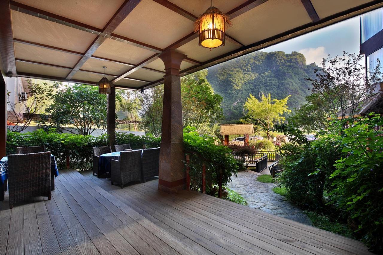 Blue Sky Hotel Yangshuo Esterno foto